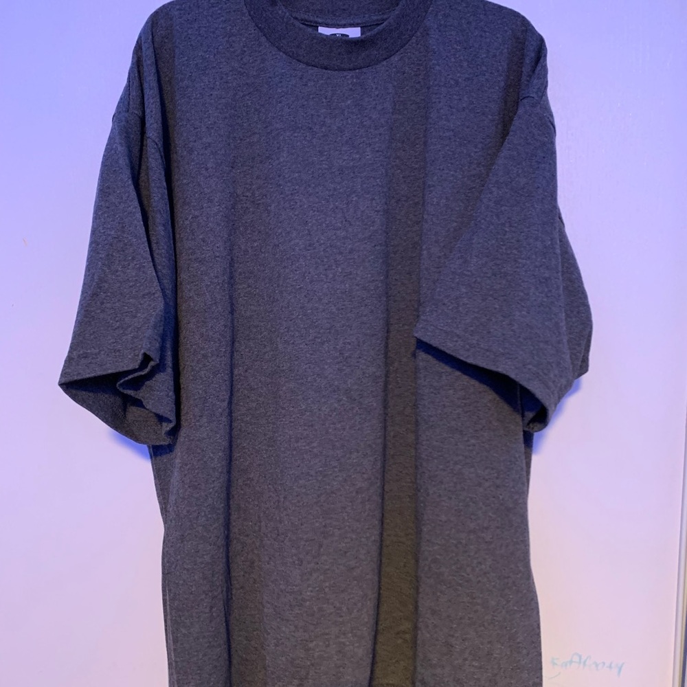 Pro Club Mens Heavyweight T Shirt XL Grey